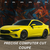 All Windows PreCut Tint for Coupe, Hatch, Sedan Cars : High Grade Carbon
