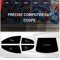 All Windows PreCut Tint for Coupe, Hatch, Sedan Cars : High Grade Carbon